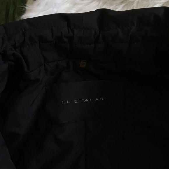 ELIE TAHARI | Ruffle Collar Vest - Picture 5 of 5